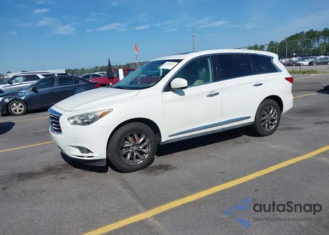 2013 Infiniti Jx35 z USA, uszkodzony, nr VIN 5N1AL0MM0DC322128